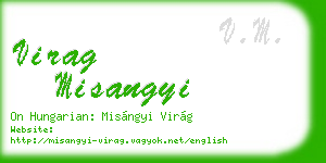 virag misangyi business card